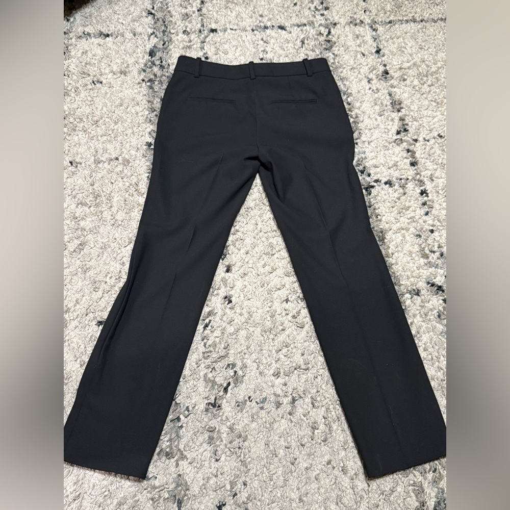 PETITE BLACK Ann Taylor Classic Straight Leg Pants - Picture 12 of 12